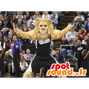 Mascota del león en ropa deportiva - MASFR21257 - Mascotas de León
