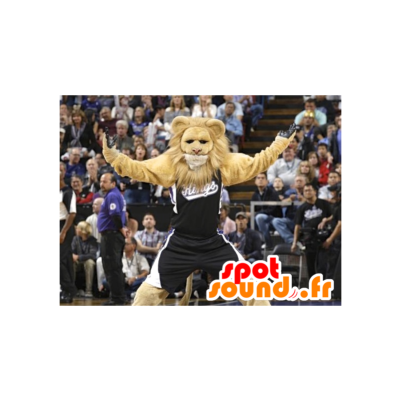 Sportswear da mascote do leão - MASFR21257 - Mascotes leão Sportswear da mascote do leão - MASFR21257 - Mascotes leão