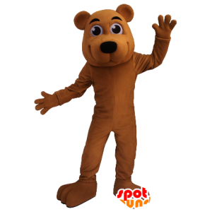 Brown bear mascot - MASFR21260 - Bear mascot