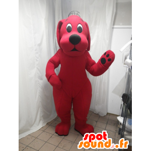 Clifford maskot, den store røde tegneseriehund - Spotsound