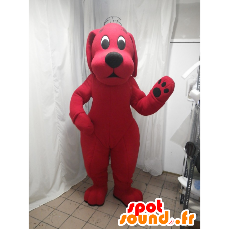 Clifford maskot, den stora röda tecknad hunden - Spotsound