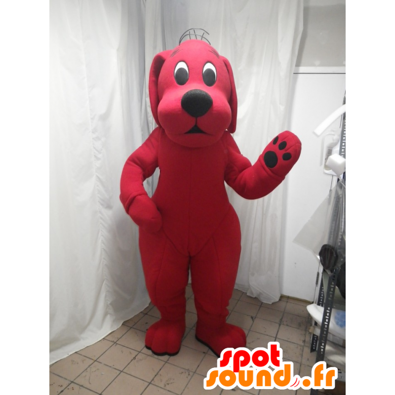 Mascotte Clifford Big Red Dog Cartoon - MASFR21297 - Mascotte cane