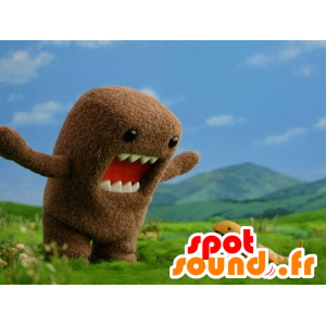 Mascot Domo Kun, een beroemde Japanse tv-mascotte - MASFR21310 - Celebrities Mascottes