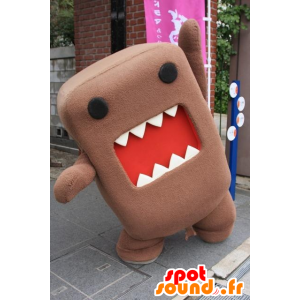 Mascot Domo Kun, um famoso mascote TV japonesa - MASFR21310 - Celebridades Mascotes