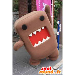 Domo Kun maskot, berömd japansk tv-maskot - Spotsound maskot