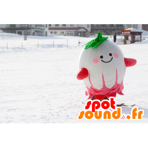 Wholesale Mascot white radish, green and pink - MASFR21317 - Mascot of vegetables