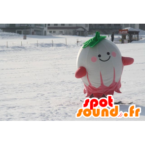 Wholesale Mascot white radish, green and pink - MASFR21317 - Mascot of vegetables