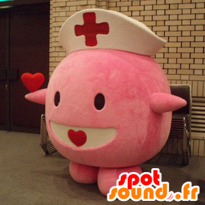 Mascot Chansey berühmten Pokemon rose - Krankenschwester-Kostüm - MASFR21330 - Pokémon-Maskottchen