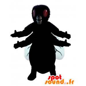 Mascot mosca nera, gigante, di insetti volanti - MASFR21391 - Insetto mascotte