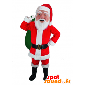 Święty maskotka ubrana w czerwone i białe - MASFR21397 - Boże Maskotki