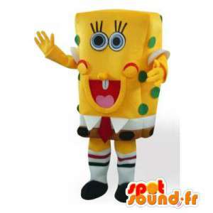 Mascot SpongeBob. Kostüm SpongeBob - MASFR006459 - Maskottchen Sponge Bob