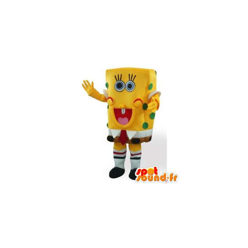 Mascot SpongeBob. Kostüm SpongeBob - MASFR006459 - Maskottchen Sponge Bob