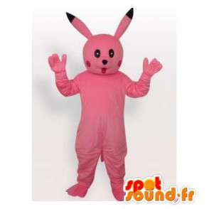 Pikachu pink mascot, famous cartoon character - MASFR006462 - Pokémon mascots