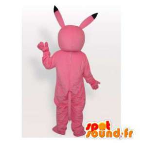 Pikachu Mascot roze, beroemde stripfiguur - MASFR006462 - Pokémon mascottes