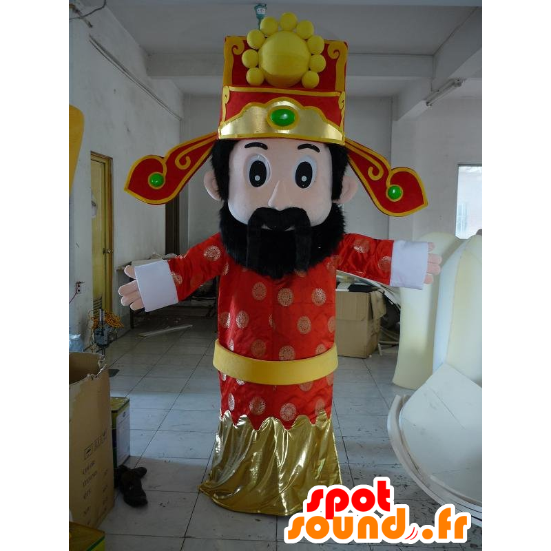 King mascot, Sultan, oriental man - MASFR21469 - Human mascots