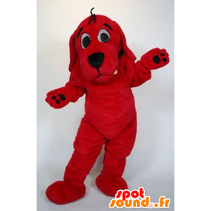 Clifford maskot, den store røde tegneseriehund - Spotsound