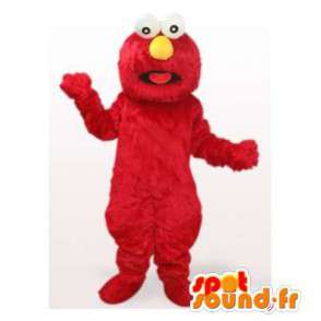 Red monster mascot Muppet Show - MASFR006463 - Monsters mascots