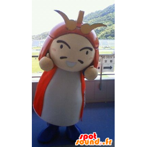 Mascot Samurai caracteres asiáticos - MASFR21487 - Mascotes humanos