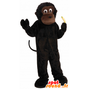 Brown scimmia mascotte, scimpanzé, gorilla piccolo - MASFR21502 - Mascotte gorilla