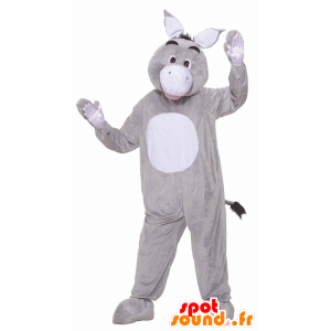 Culo Mascotte, gris y burro blanco - MASFR21504 - Animales de granja