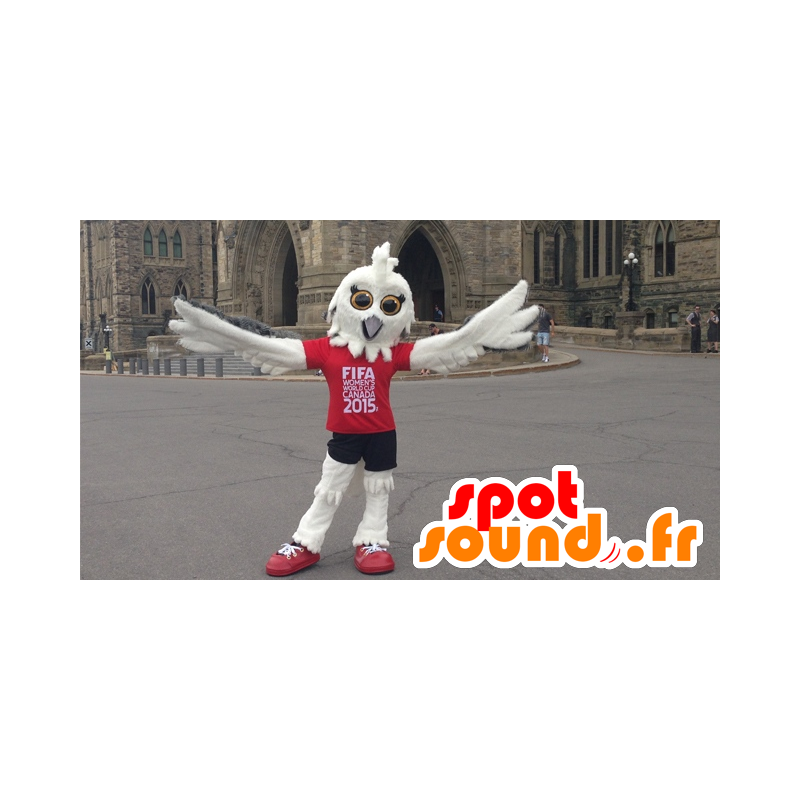 FIFA 2015 White Owl Mascot - Spotsound maskot kostume