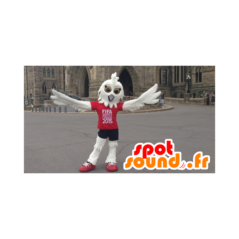 Mascot coruja branca FIFA 2015  - MASFR21583 - aves mascote