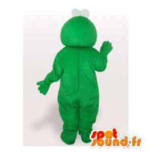 Groen monster mascotte. Monster Costume - MASFR006468 - mascottes monsters