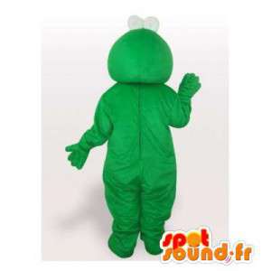 Grønt monster-maskot – Monsterkostyme
