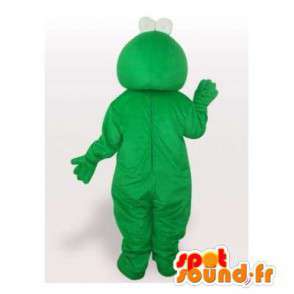 Grøn monster maskot. Monster kostume - Spotsound maskot kostume