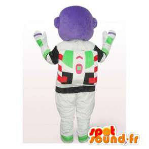 Mascot Buzz Lightyear, berömd karaktär från Toy Story -