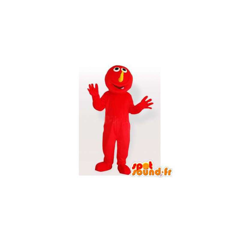 Mascotte de monstre rouge. Costume de monstre - MASFR006471 - Mascottes de monstres
