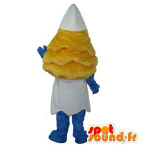 Smurfette mascot blonde. Smurf Costume - MASFR006472 - Mascots the Smurf