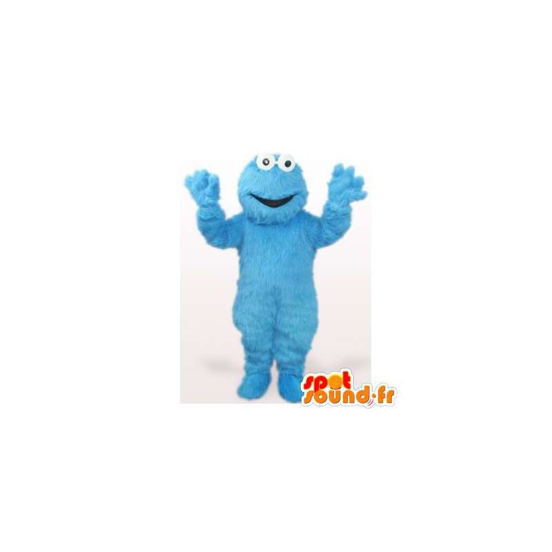 Blue monster mascot. Monster Costume - MASFR006473 - Monsters mascots