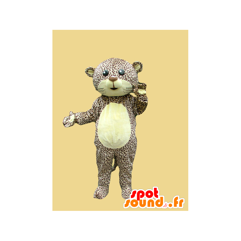 ライオンマスコット の 虎にヒョウマスコットヒョウを発見