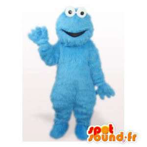Mascotte blauw monster. Monster Costume - Monster mascottes - MASFR006473 - SpotSound.fr