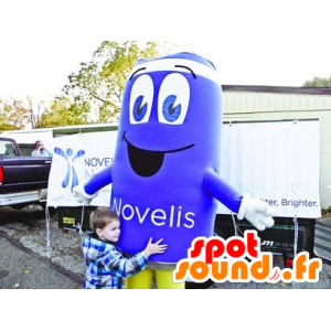 Mascot modré mohou, obří - MASFR21711 - Fast Food Maskoti
