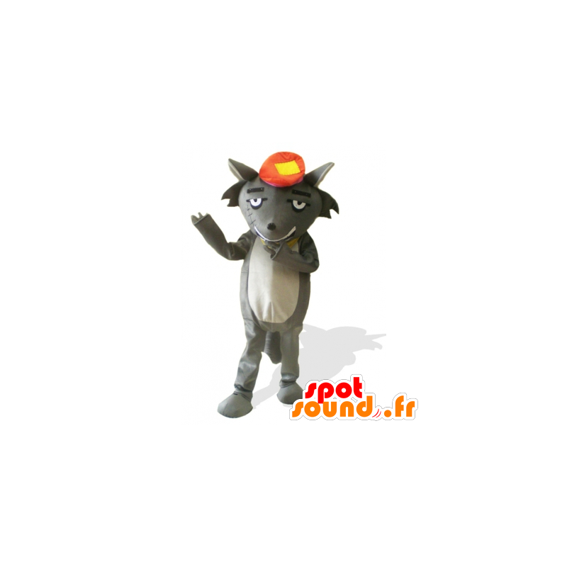 Mascotte de célèbre chat gris de dessin animé - MASFR21724 - Mascottes de chat Mascotte de célèbre chat gris de dessin animé - MASFR21724 - Mascottes de chat