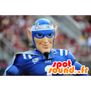 Mascot sportman, super held met horens - MASFR21740 - superheld mascotte