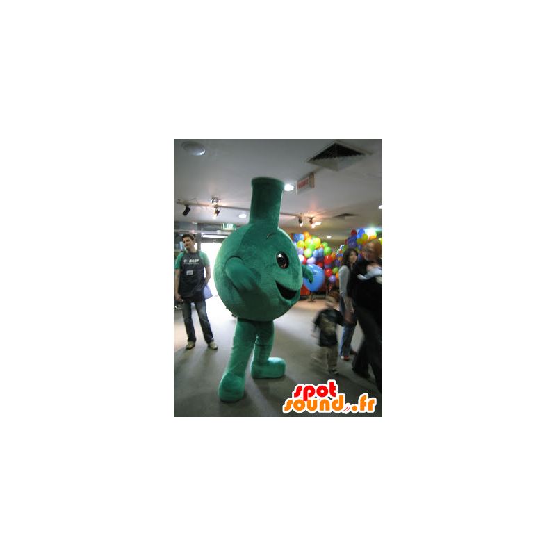 Gran mascota verde y sonriente - MASFR21772 - Mascotas sin clasificar