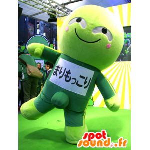 Groene karakter mascotte, Japanse manga - MASFR21842 - Human Mascottes