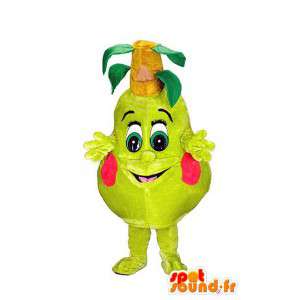 Mascotte d'ours vert. Costume d'ours vert - MASFR006480 - Mascotte d'ours