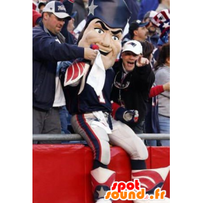 Mascot man, patriot, republican colors - MASFR21865 - Human mascots