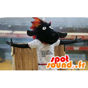 Black sheep mascot, FIFA 2015 - MASFR21887 - Mascots sheep