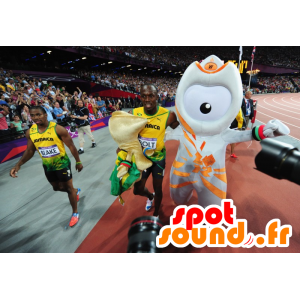 Alien maskot - 2012 Olympiske lege maskot - Spotsound maskot