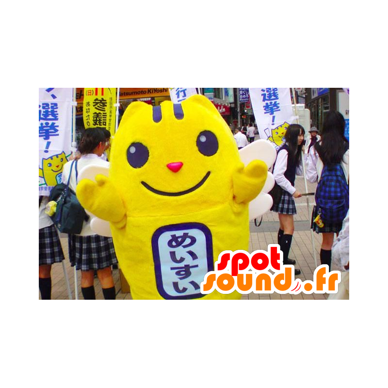 Gul snemand maskot, Pikachu - Spotsound maskot kostume