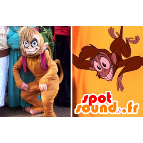 Maskot Abu slavný opice přítel Aladdin - MASFR21936 - Monkey Maskoti