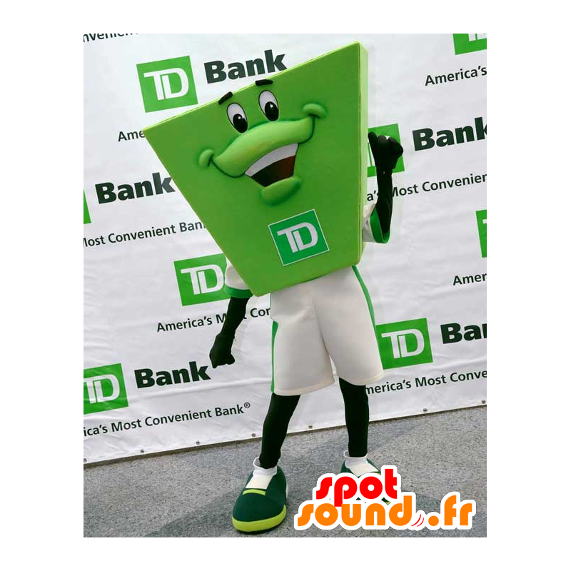 Purchase Green Man Mascot Td Bank Very Cheerful In Mascots Unclassified