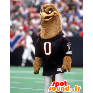 Mascot καφέ γύπα σε αθλητικά - MASFR21983 - σπορ μασκότ