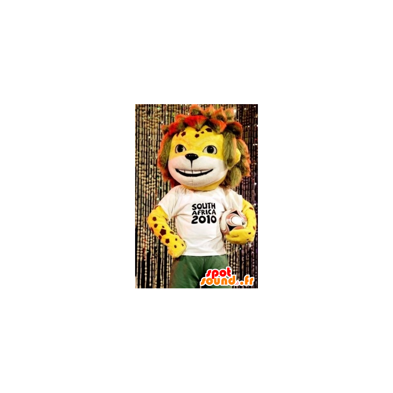 FIFA 2010 Little Yellow Tiger Mascot - Spotsound maskot