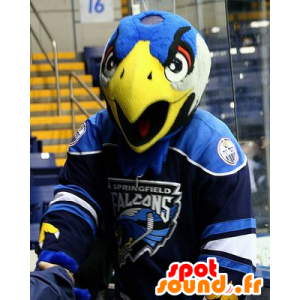 Maskotka orzeł, Bluebird, biały i żółty - MASFR22032 - ptaki Mascot